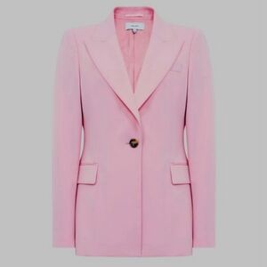 REISS Blair Single Breasted Wool Blend Blazer